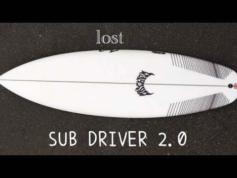 【サーフボード】lost SUB DRIVER 2.0 ロスト サブドライバー2.0 乗ってみた【サーフィン】 - YouTube