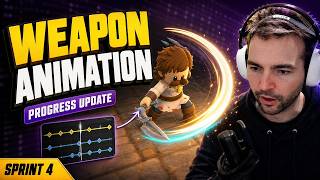 Famous Live Dev: Weapon Animations - Prototype Sprint 4 (7/10) - "Not Monsters" Wealth