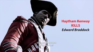 Assassin's Creed III Remastered 4k 60fps Gameplay | Haytham kills Edward Braddock