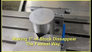 Evaporating Steel with High Performance Carbide End Mill