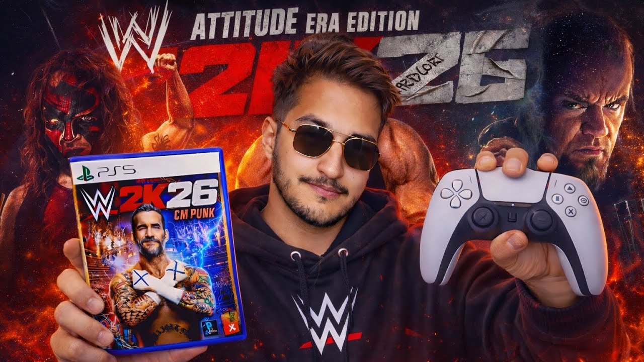 🔴 WWE 2K26 LIVE 🔥 First Look & Matches | Hindi Commentary 