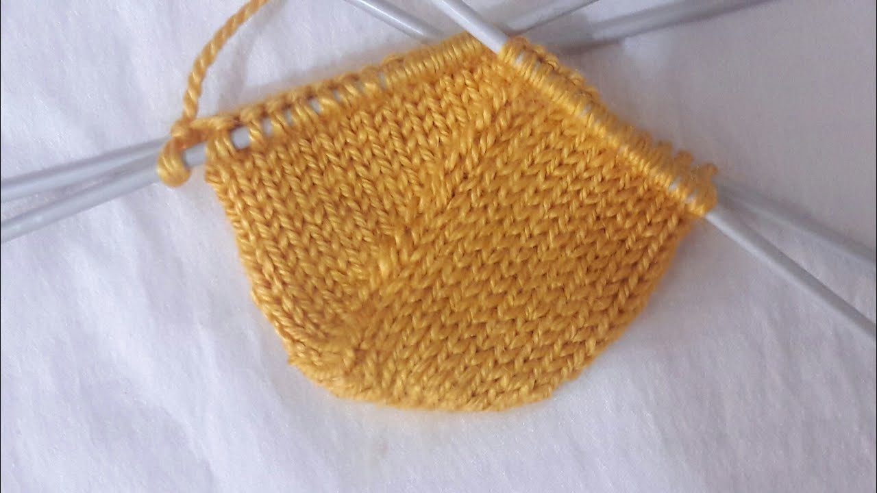 Beş şiş ile patik ucu nasıl yapılır? Detaylı anlatım