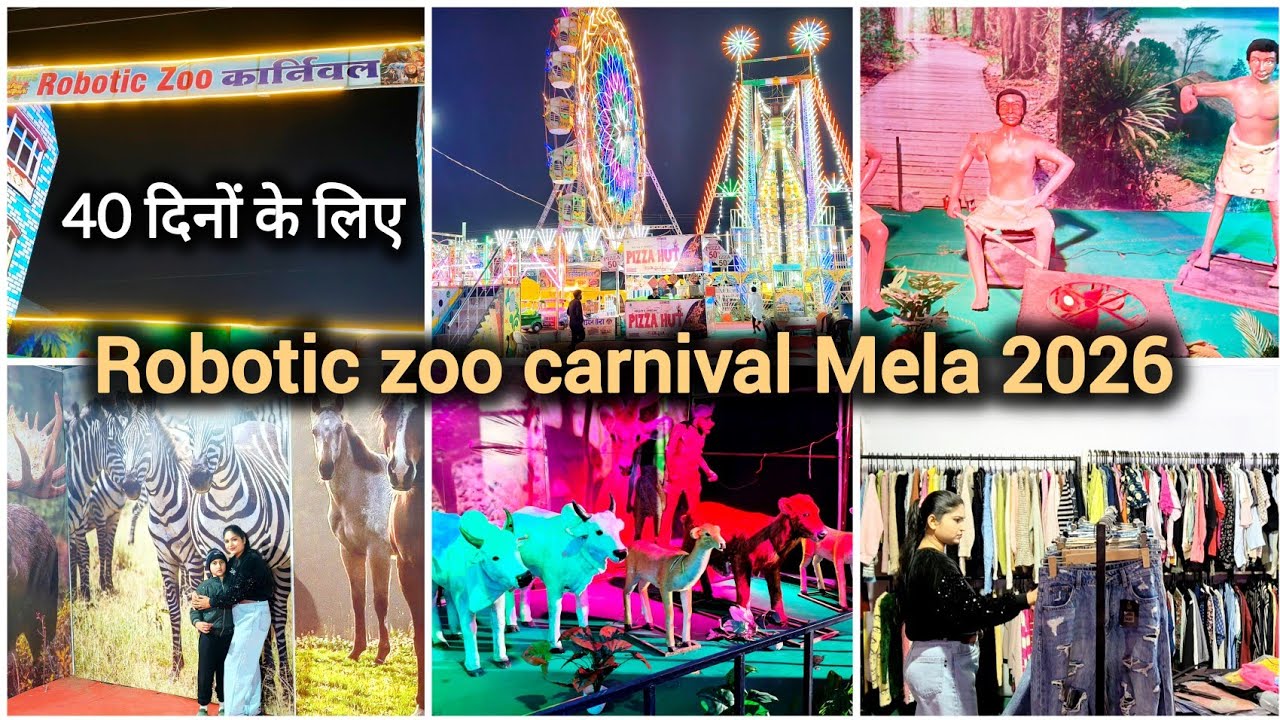 Robotic zoo carnival Mela 2026 Indore | Indore mela 2026 