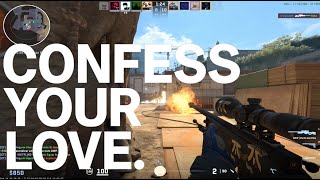 confess your love.