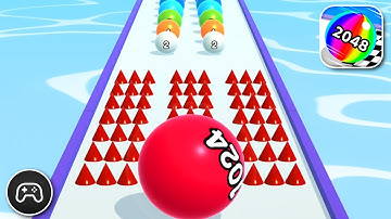 Ball Run 2048 - Gameplay Walkthrough Part 67 - Game Levels To Play (iOS, Android)