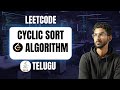 Cyclic Sort Technique - Java | Telugu