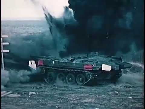 [SUBTITLES] Vapenverkan mot Stridsvagn 103   Live fire trials against the S tank