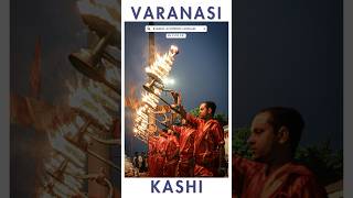 VARANASI/BANARAS/KASHI In Different Language🫶 #banaras #varanasi #kashi #gangaaarti #shorts #travel