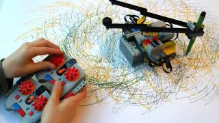 Zeichenmaschine Nr. 5 - Drawing machine no. 5 Spiro