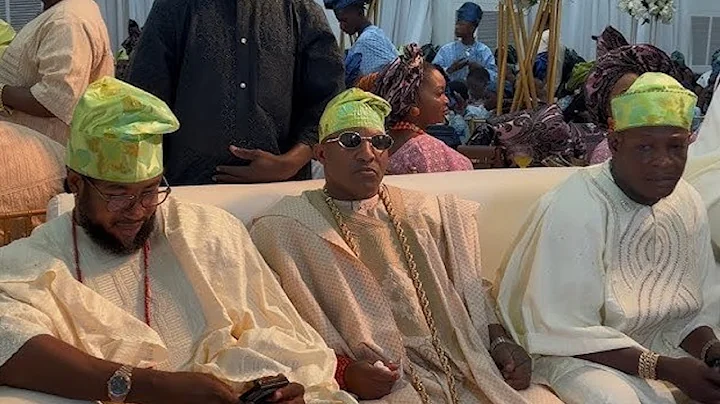 WATCH GRAND ENTRANCE OF ABU ABEL & KUNLE POLY AT ONIBA EKUN DAUGHTERS WEDDING CEREMONY