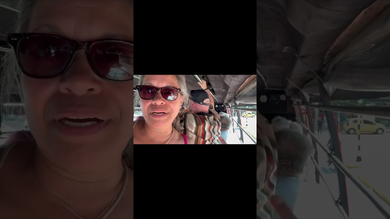 Cartagena Columbia Party Bus with Carnival Liberty. 