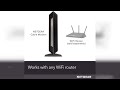 Overview: NETGEAR Cable Modem DOCSIS 3.1 (CM1000) Gigabit Modem, Compatible with All Major ISP P...