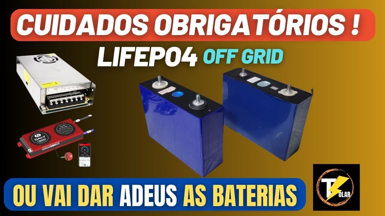 Pode carregar LIFEPO4 com fonte chaveada sem bms e  balanceador ativo? e só com o balanceador ativo?