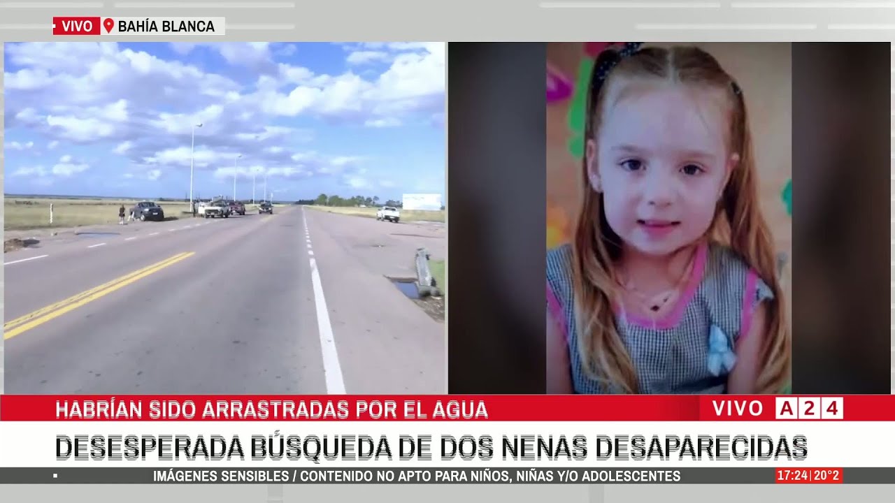 🔴 TRAGEDIA EN BAHÍA BLANCA: 12 MUERTOS Y DOS HERMANITAS DESAPARECIDAS