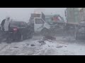18+ ДТП, Метель. Последствия непогоды в ночь на 26 декабря 2021 года на трассе Оренбург-Уфа (Р-240).