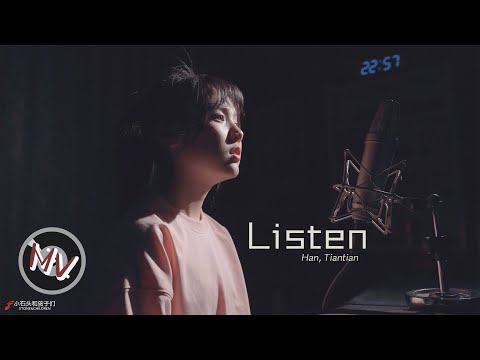 中国小孩挑战碧昂丝的高难度歌曲「Listen」这气势简直太飒了！