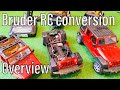 Bruder Jeep Wrangler Unlimited RC conversion - overview