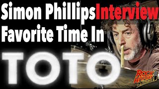 Simon Phillips On His Favorite Time in Toto & Talks Covid