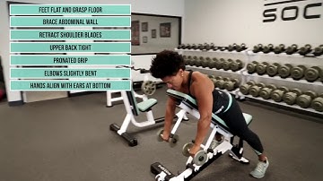 Lateral Raise - Prone 35° Incline - DB - Pronated | KILO Exercise Demo