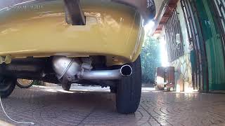 Fiat 127 from 1973, cold start. Avvio a freddo. Fiat 127 Cold Start
