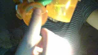 Homemade inline perk diffused double chamber bubbler with ash catcher