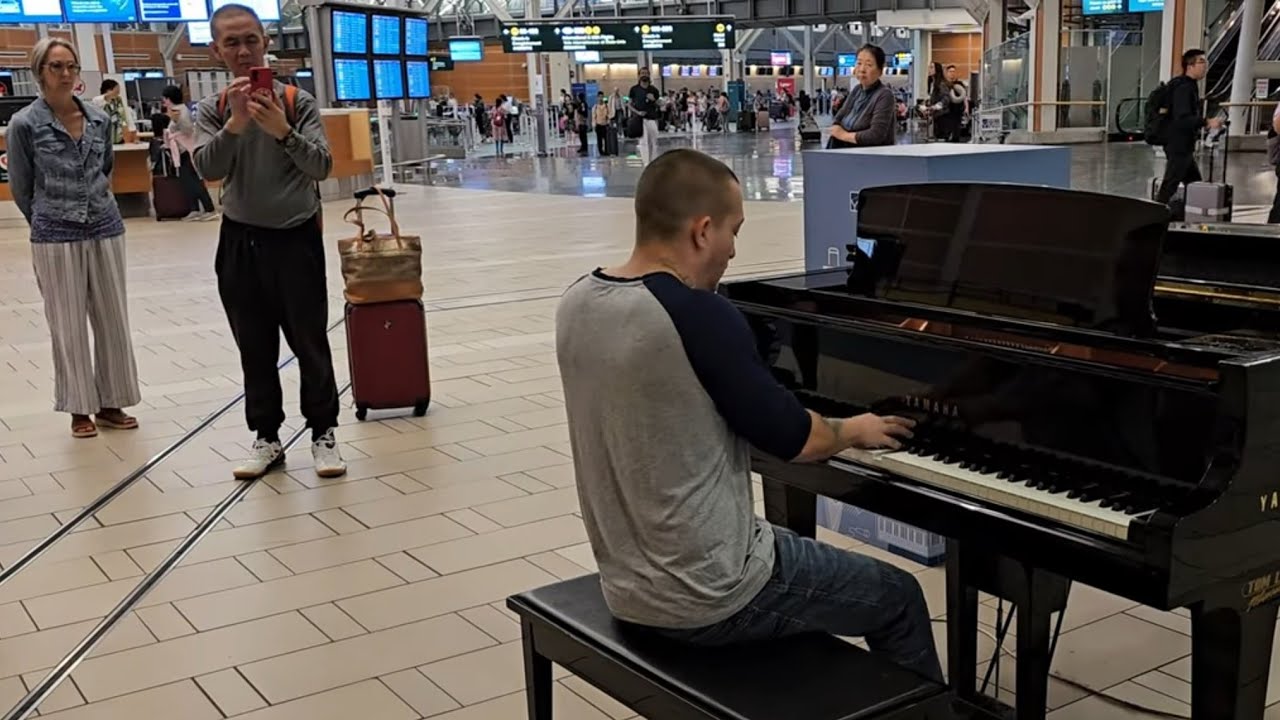 James Bond Piano Medley | Public Piano (Vancouver Airport)