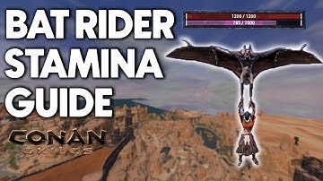 Stamina Mastery: Corrupted vs Normal Bat Rider Build in Conan Exiles | Conan Exiles Tips And Tricks