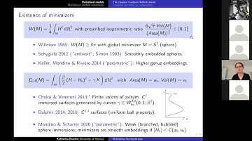 Katharina Brazda - The Canham-Helfrich model for multiphase biomembranes
