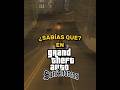 ¿Sabias que? En gta san andreas parte 7. #gtasanandreas #grandtheftauto #shorts #tips