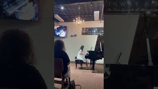 Ruby’s recital in June 2024