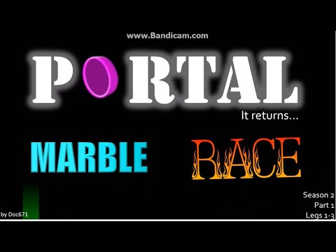 Portal Marble Race   Season 2 Part 1 [Reupload]