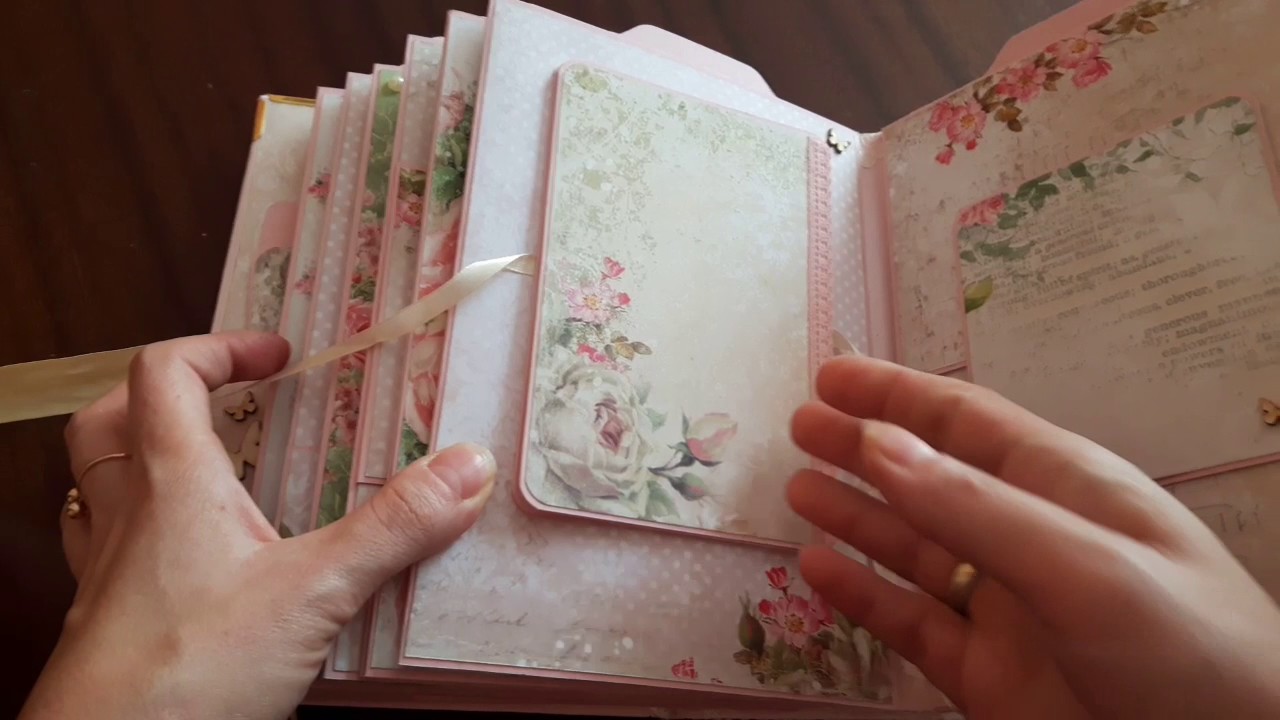 Album ślubny z kolekcji LemonCraft  - scrapbooking