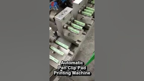 Automatic Pen Clip Pad Printing Machine,Auto Pin Pad Printer Machine
