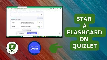 How to Star a Flashcard on Quizlet