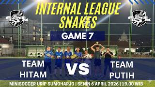 🔴SERUUU❗ GAME 7/TIM HITAM VS TIM PUTIH//INTERNAL LEAGUE SNAKES FC 🏆🔥🔥 screenshot 5