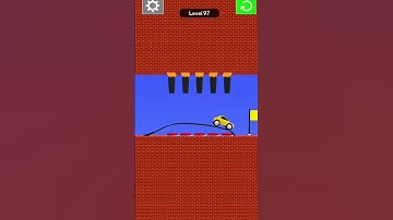 97 level #drawbridge game video #shorts