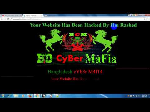 How To Daface Website Without Uploading Shell by Hm Rashed From BCM