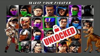Ultimate Mortal Kombat 3 Unlock Boss Characters and Settings (Sega Genesis)