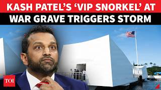 ‘Playing On Graves!’: Kash Patel Faces New Scrutiny Over Snorkeling At Pearl Harbor Memorial