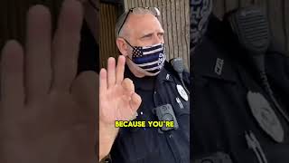 TYRANT COP GET AGRESSIVE... #FirstAmendmentAudits #idrefusal #1stamendmentaudit #walkofshame