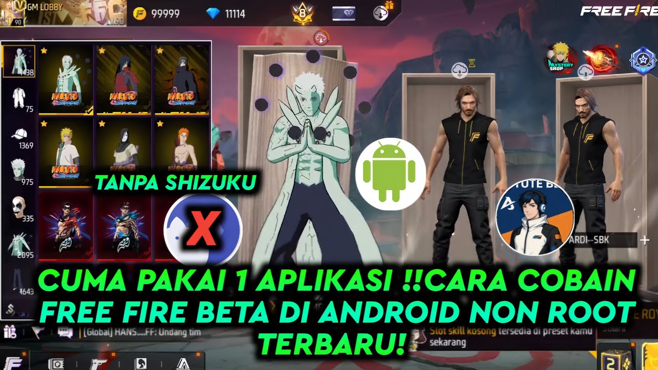 BISA MAIN‼️CARA DOWNLOAD FF BETA TESTING TERBARU 2025 TERMUDAH‼️WORK ALL ANDROID  MEDIAFIRE NO ROOT