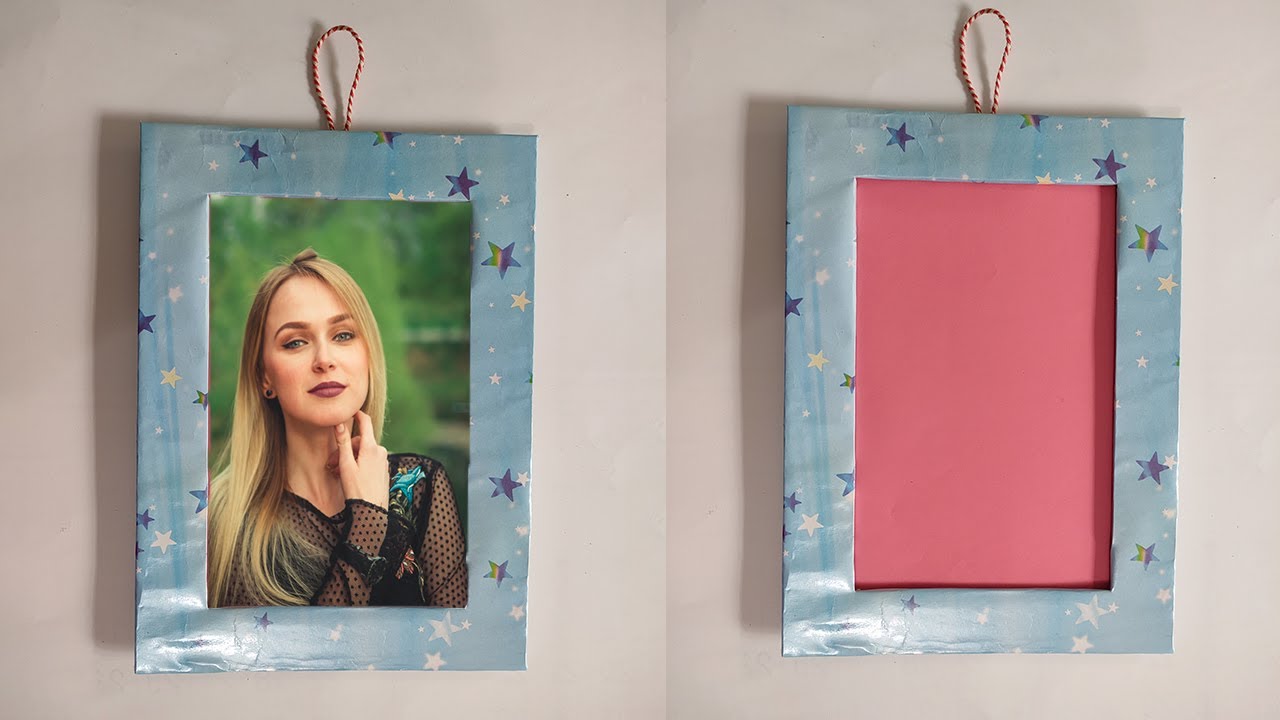 Latest - DIY Photo Frame Easy to Make [ Made with Colorful Paper ] 2 Minute Crafts