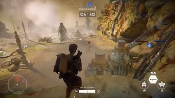 STAR WARS Battlefront II Rebel Rocket Jumper Blasts Imperial Specialist Off The Map In Extraction