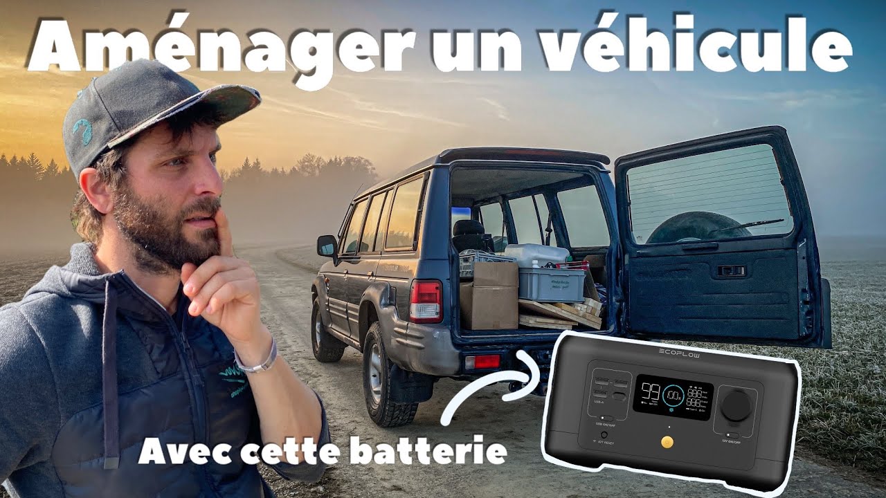 BATTERIE ECOFLOW PETITE MAIS PUISSANTE (+CODE PROMO) #vanlife  #ecoflow  #electricity