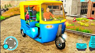 Tuk Tuk Rickshaw Modern Village Area Peoples Transfer With Classic Rickshaw@ Android GamePlay ! screenshot 1