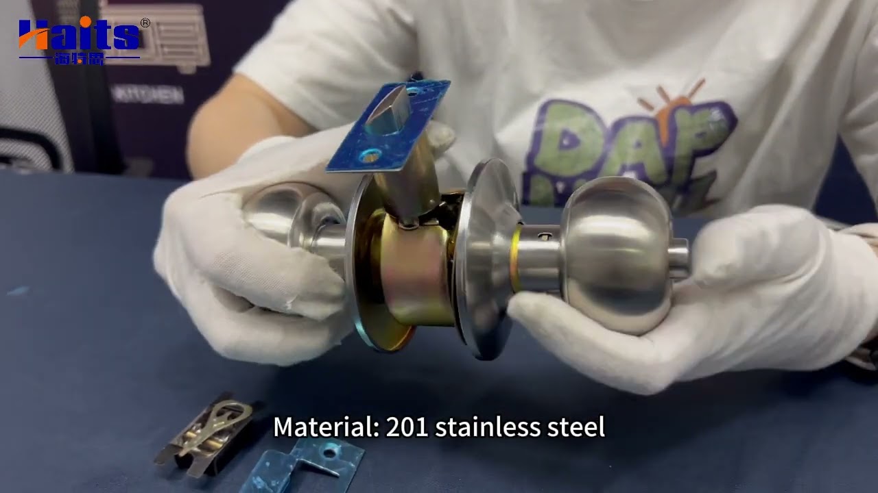 Satin Stainless Steel Door Knob Set