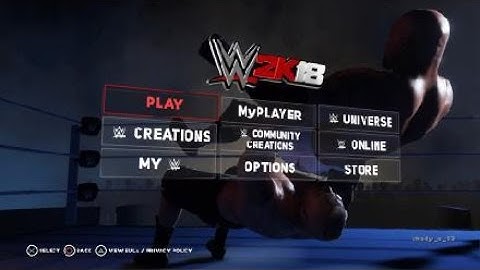 WWE 2K18 Community Creations