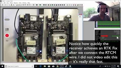 ZED-F9P Base and Rover Configuration