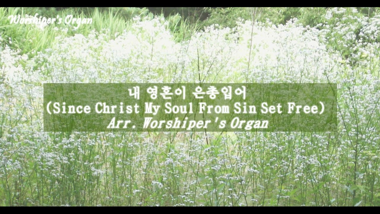 내 영혼이 은총 입어 "WHERE JESUS IS TIS HEAVEN" 오르간 찬송가 전주 (Since Christ My Soul from Sin Set Free)