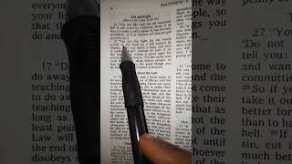 Matthew 5:13-16 salt and light #biblereading #bibleverse #bible